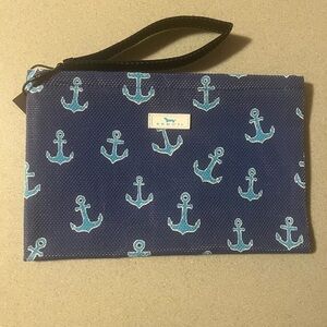 Scout Blue Anchor Print unisex blue anchor  Toiletry Bag NWT